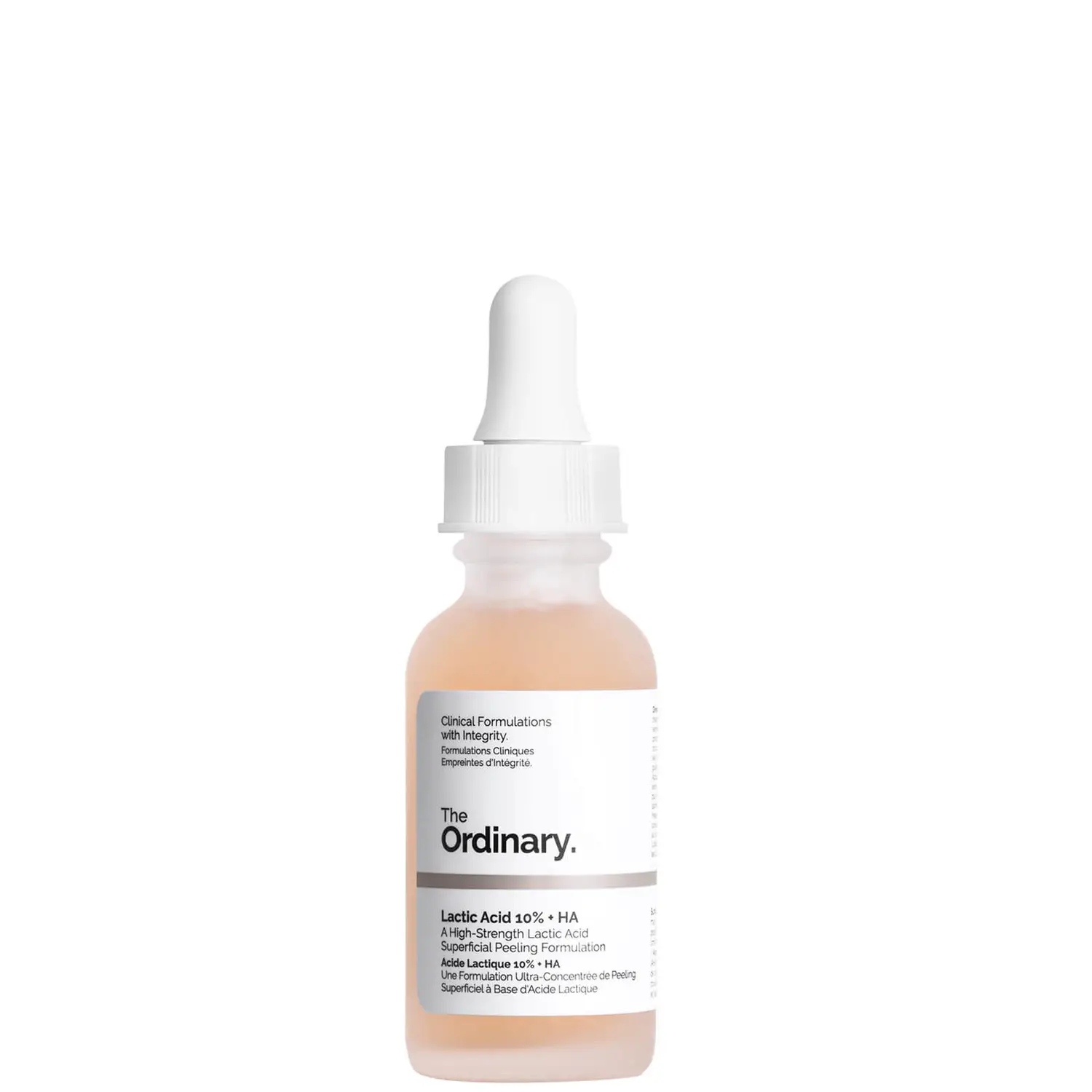 The Ordinary Lactic Acid 10% + HA exfoliant doux pour éclat peau Maroc