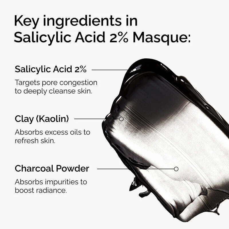 Masque à l'Acide Salicylique 2%