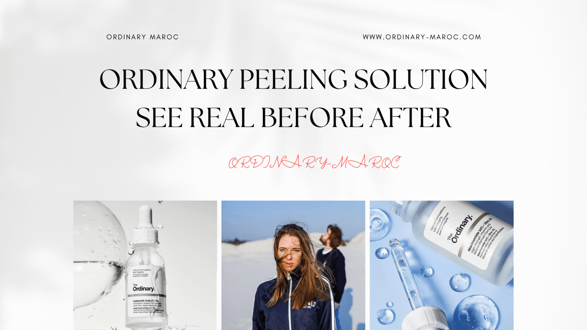 Ordinary Peeling Solution See Real Before After