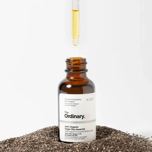 100% Huile Vierge et Bio de Graines de Chia