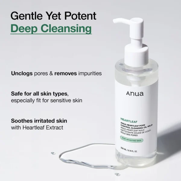 Heartleaf Pore Cleansing Oil Mild