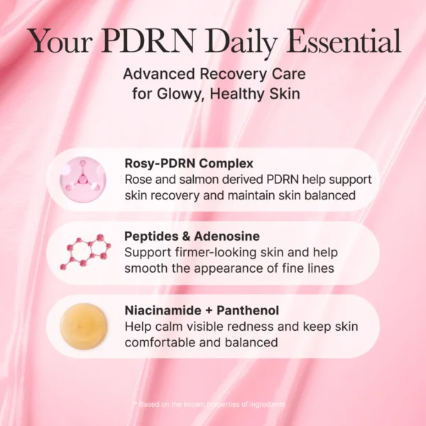 PDRN Booster Shot Rosy-PDRN & Peptides for Glowy